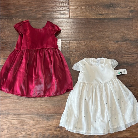 NWT Bundle of Carters Baby Girl Formal Dress 18 Month | 18 month Formal Dress - Picture 1 of 13